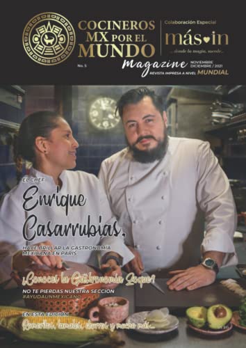 Revista Cocineros MX por el mundo: Edición Diciembre (Revistas Cocineros MX por el mundo)