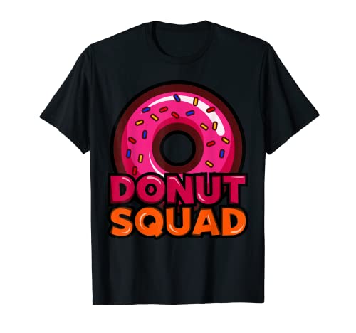 Cool Donut Squad | Divertido regalo para comedores gastronómicos de grupo de donas Camiseta